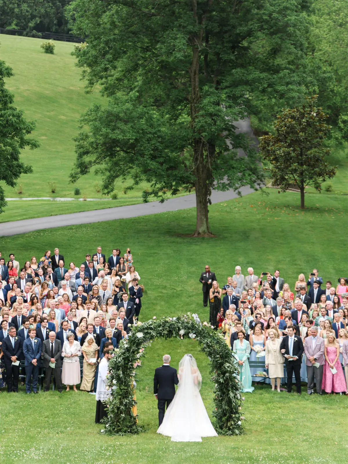 The wedding of Talley Hodges and Will Pike at Millers Run Farm (Photo by The Browns)