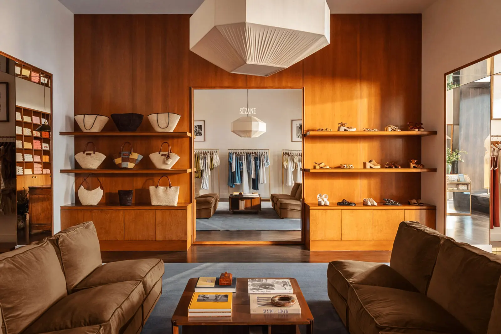 Open through 2027, L’Appartement Sézane Dallas presents the latest read-to-wear collections, accessories, seasonal pieces, and limited-edition Dallas merchandise. (Photo by Sézane)