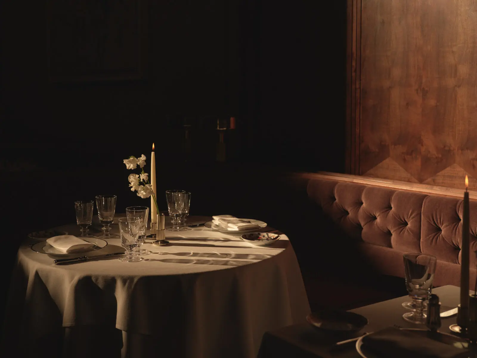 The sultry new Marcel restaurant by Roman and Williams in New York City. (Photo by Rich Stapleton)