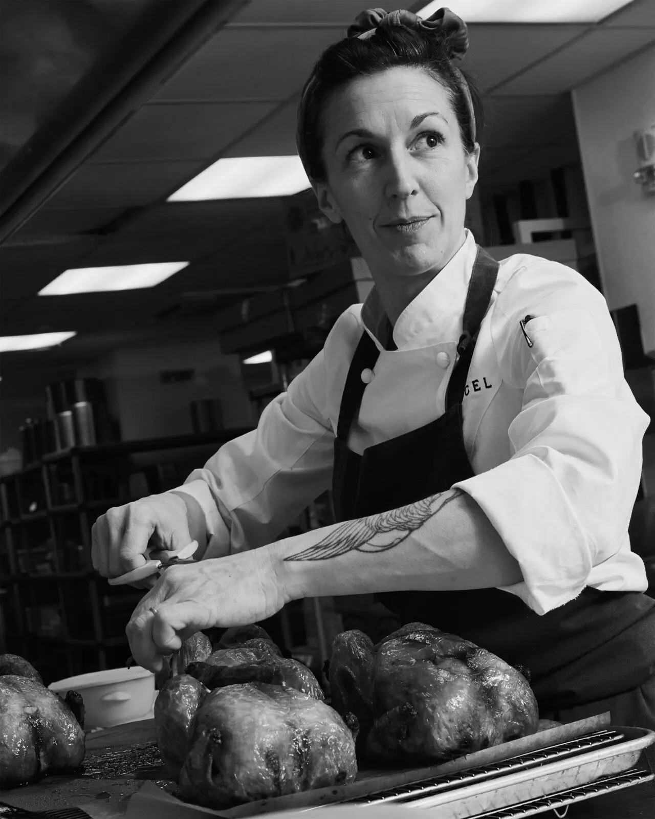 Chef and partner at Marcel, Marie-Aude Rose.