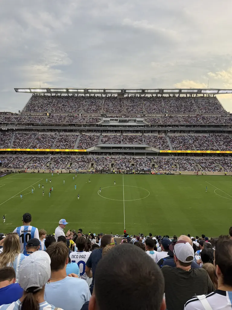Kyle Field World Cup friendly Argentina Honduras