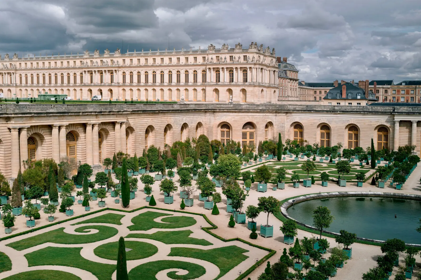 The Orangery in the gardens of Versailles (Photo by Catalin Vutcariov)