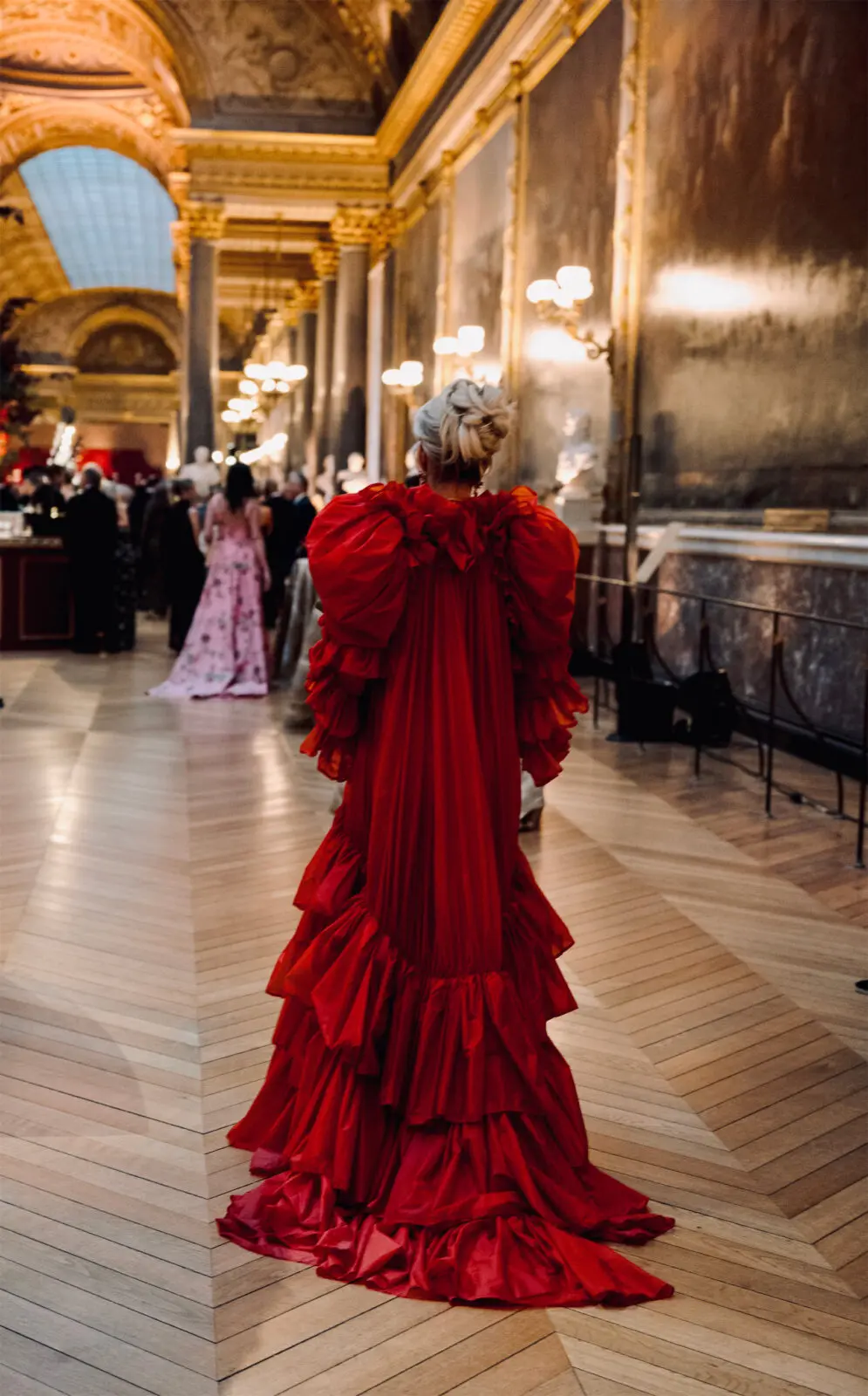 Joy Dinsdale at the American Friends of Versailles soirée (Photo by Catalin Vutcariov)