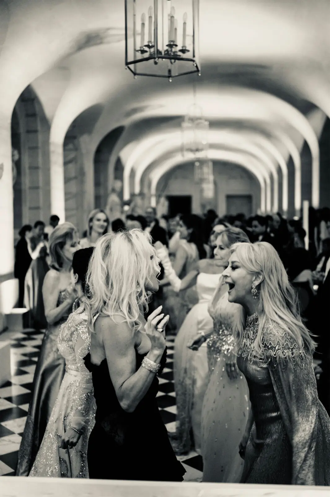 Joyce Echols, Alicia Bryan at the American Friends of Versailles soirée (Photo by Catalin Vutcariov)
