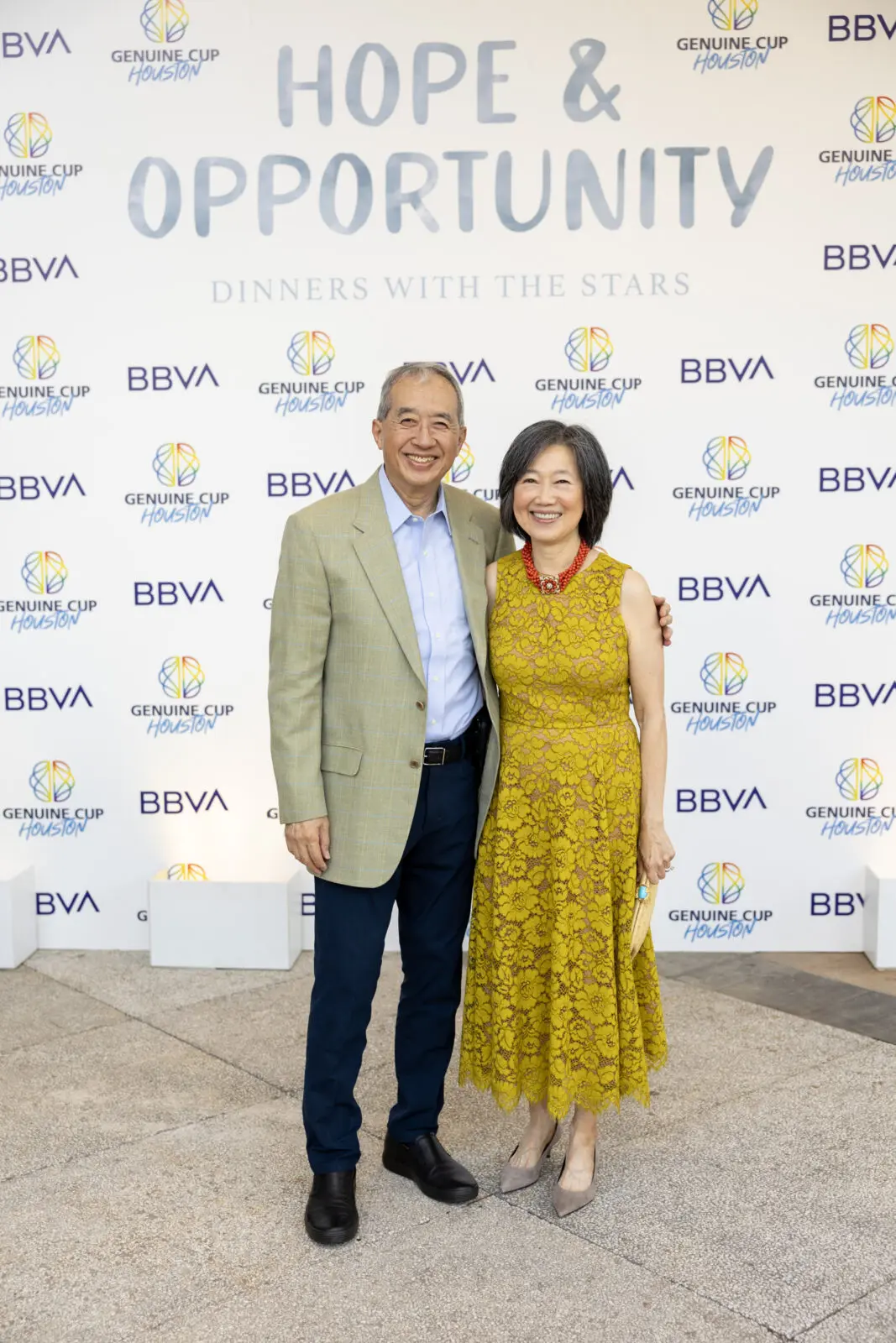Albert & Anne Chao at the Genuine Cup Hope & Opportunity dinner (Photo by Jenny Antill)