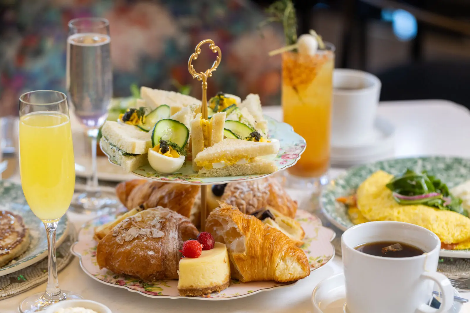 Audrey Brunch with Mimosa