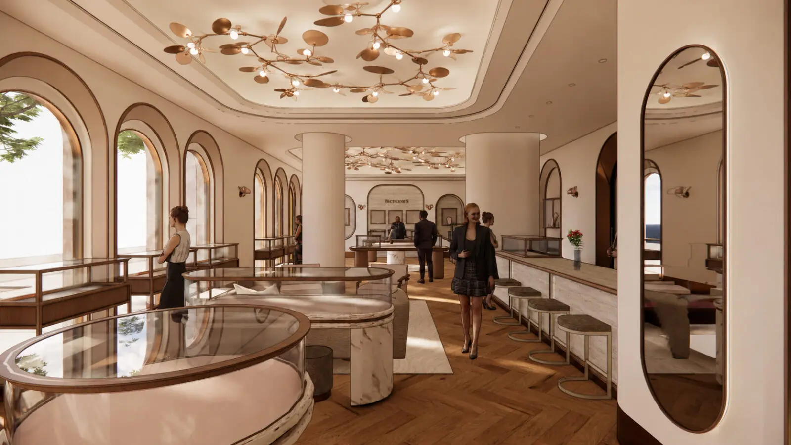 A rendering of the interior of the new Knox location of Bachendorf's (Courtesy of Bachendorf's)