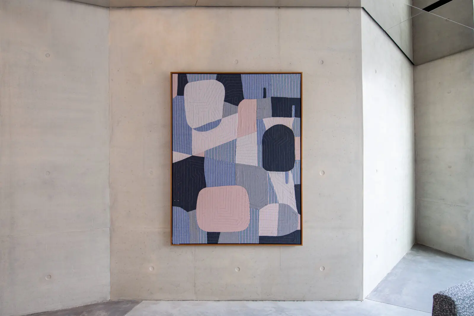 Gabriel Martinez, "Beneath the Shadow of the Fig Leaf," 2025, at Ismaili Center Houston (Courtesy Gabriel Martinez Studio)