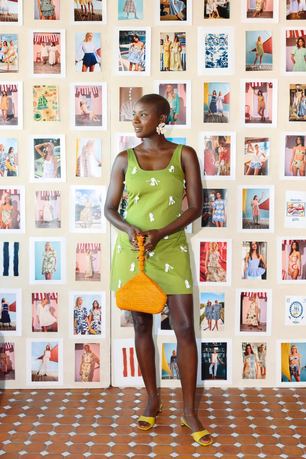Brandy Gueary at fashion designer Hunter Bell's 20th anniversary celebration. (Photo by Caroline May)