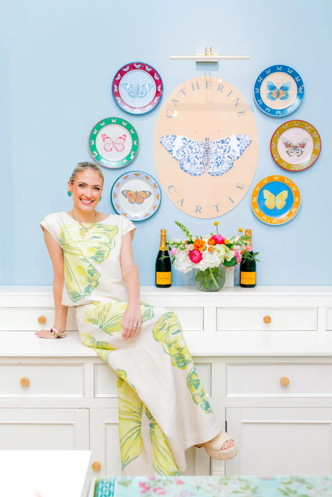 How Fort Worth Watercolor Artist Catherine Cartie Built a 100-Plus-Store Brand — Custom Mahjong Bags, Playing Cards, Silk Scarves, and More