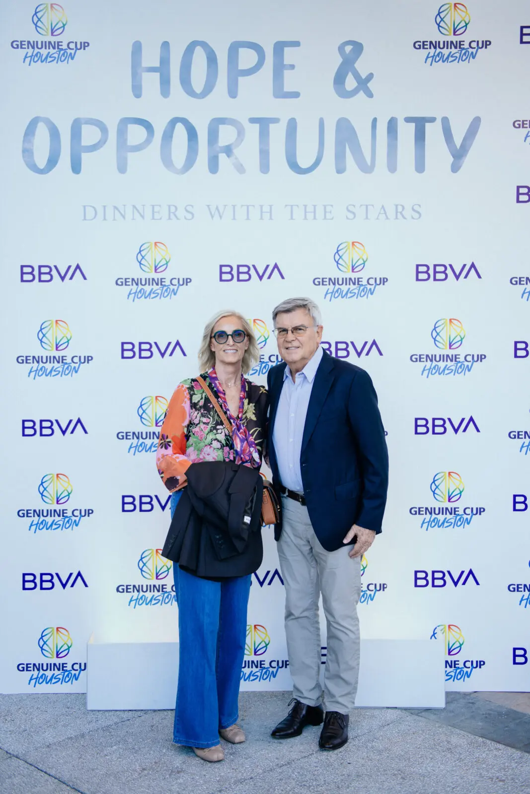 Carla & Giorgio Spezzapria at the Hope & Opportunity Genuine Cup dinner (Photo by Jenny Antill)