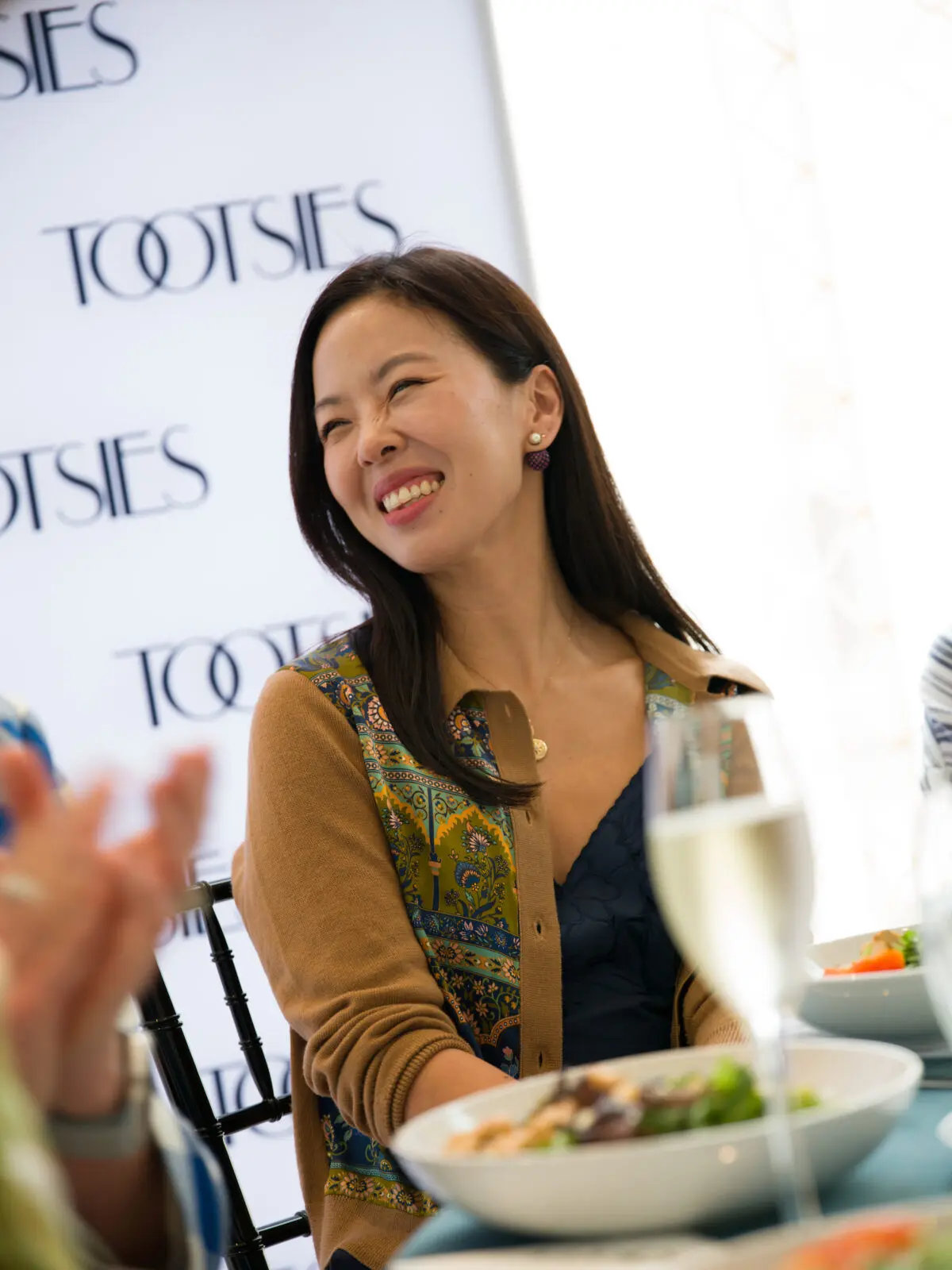 Designer Christy Lynn Lee at Tootsies' premier 'Radiance' luncheon (Photo by Daniel Ortiz)