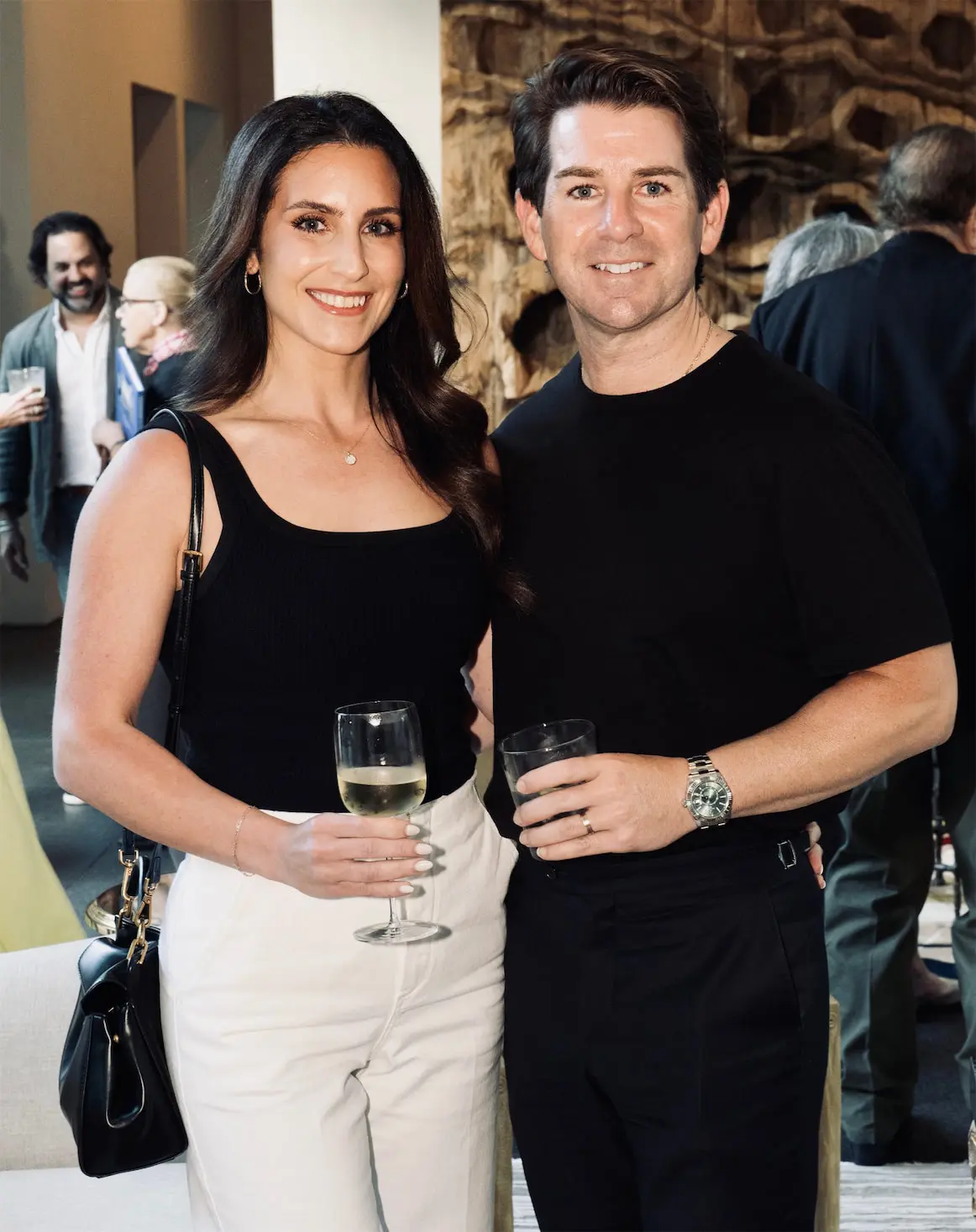 Emilee May, Pete Hodges at Lionel Morrison book signing event (Photo by George Fiala)