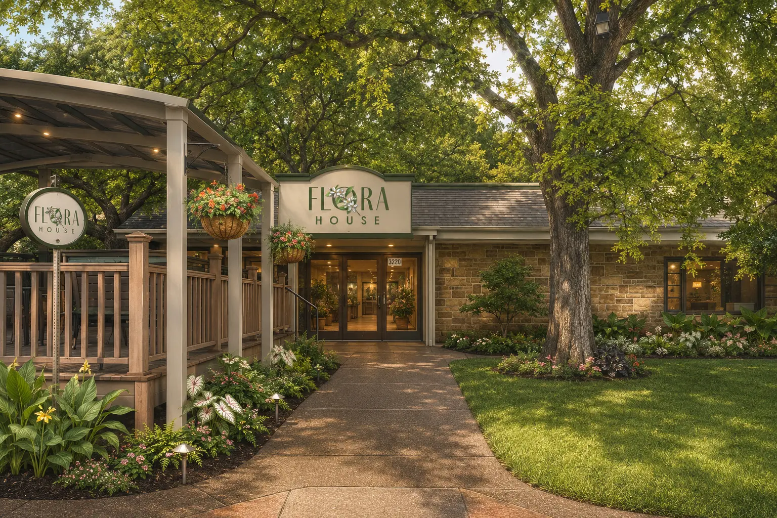 Flora House Outside