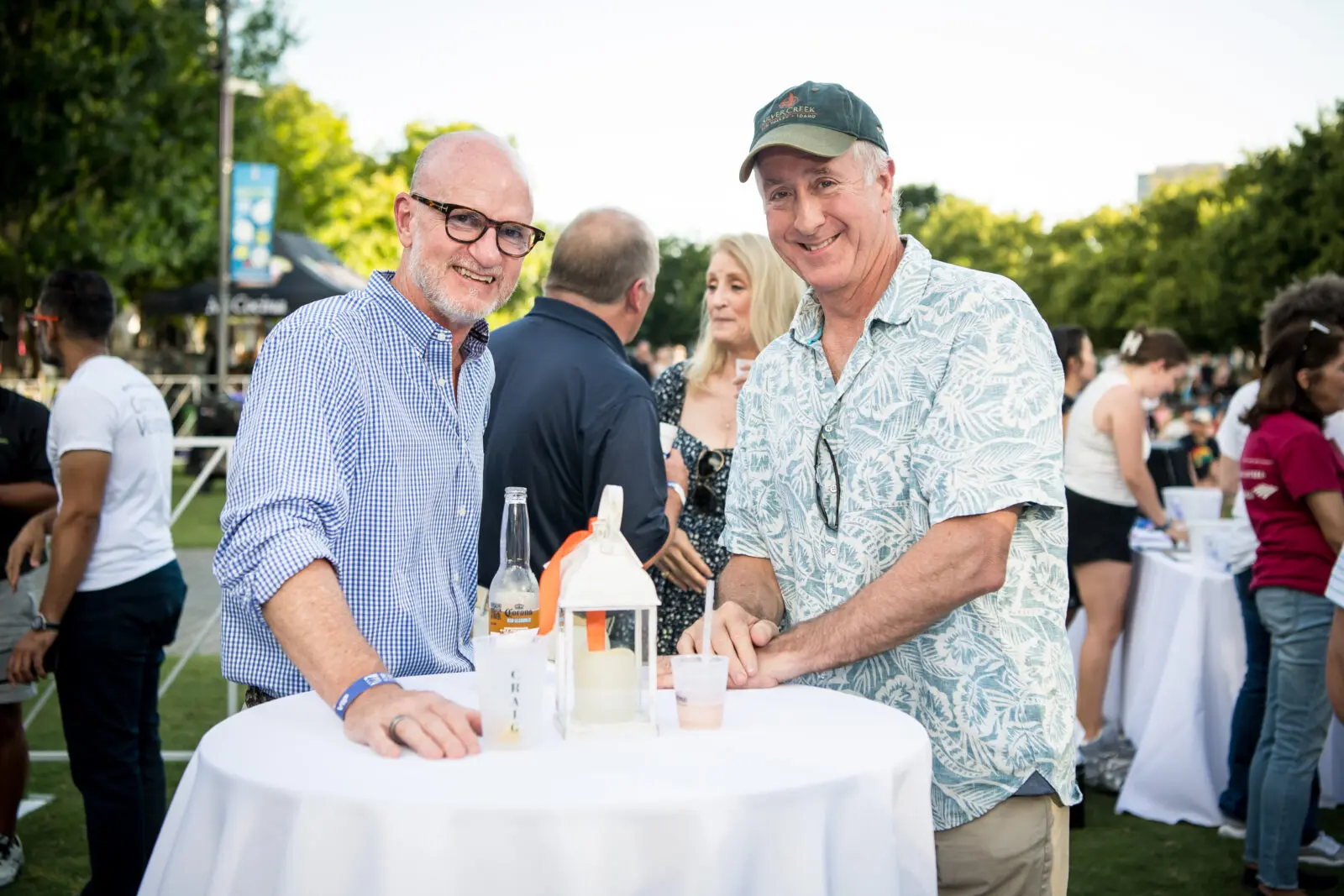 Greg Langston, Scott Cecil (Photo by Kelly Alexander)