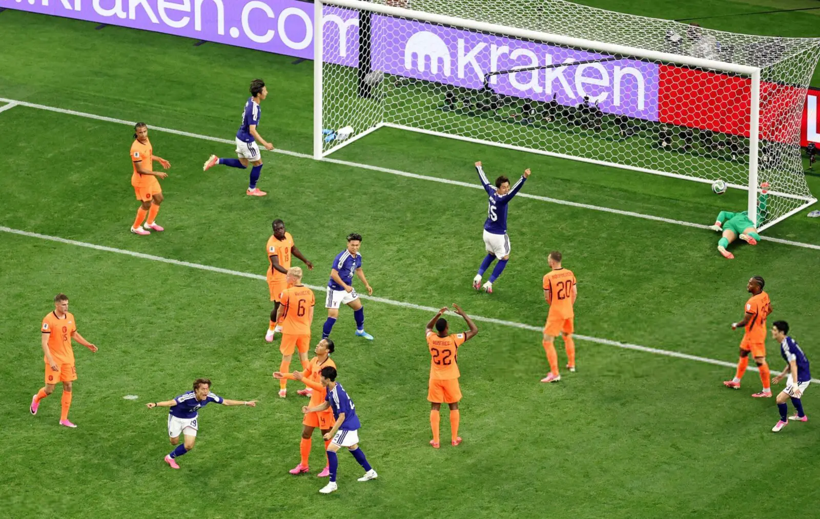 The electric 2-2 tie between Japan and Netherlands in Arlington's Dallas Stadium on Sunday is one of the best games of the early World Cup.