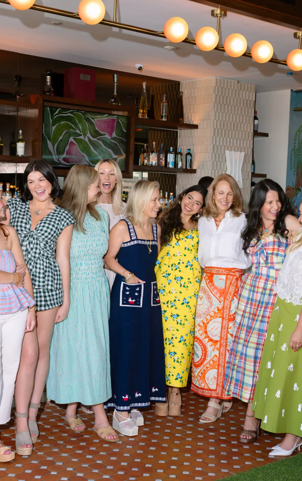 The well-dressed Hunter Bell team at the Houston 20th anniversary celebration. (Photo by Caroline May)