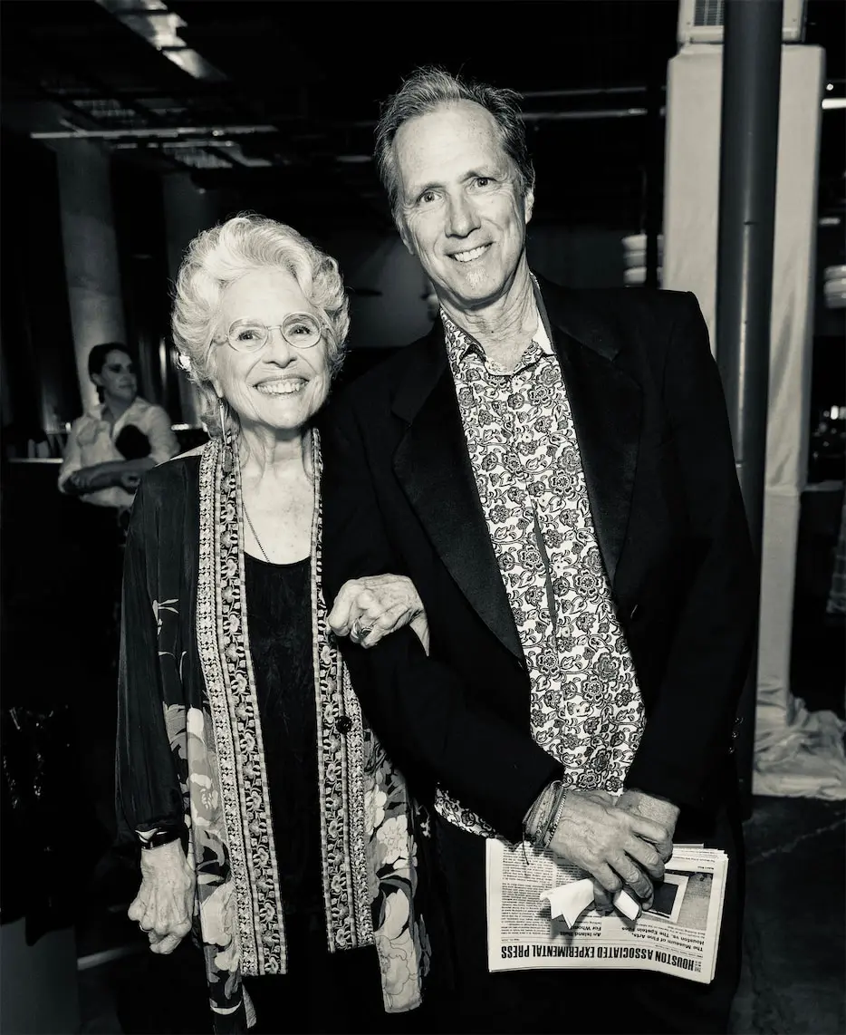 Betty Moody, Jack Massing at Glasstire 25th Anniversary Party & Auction (Photo by Jenny Antill Clifton)