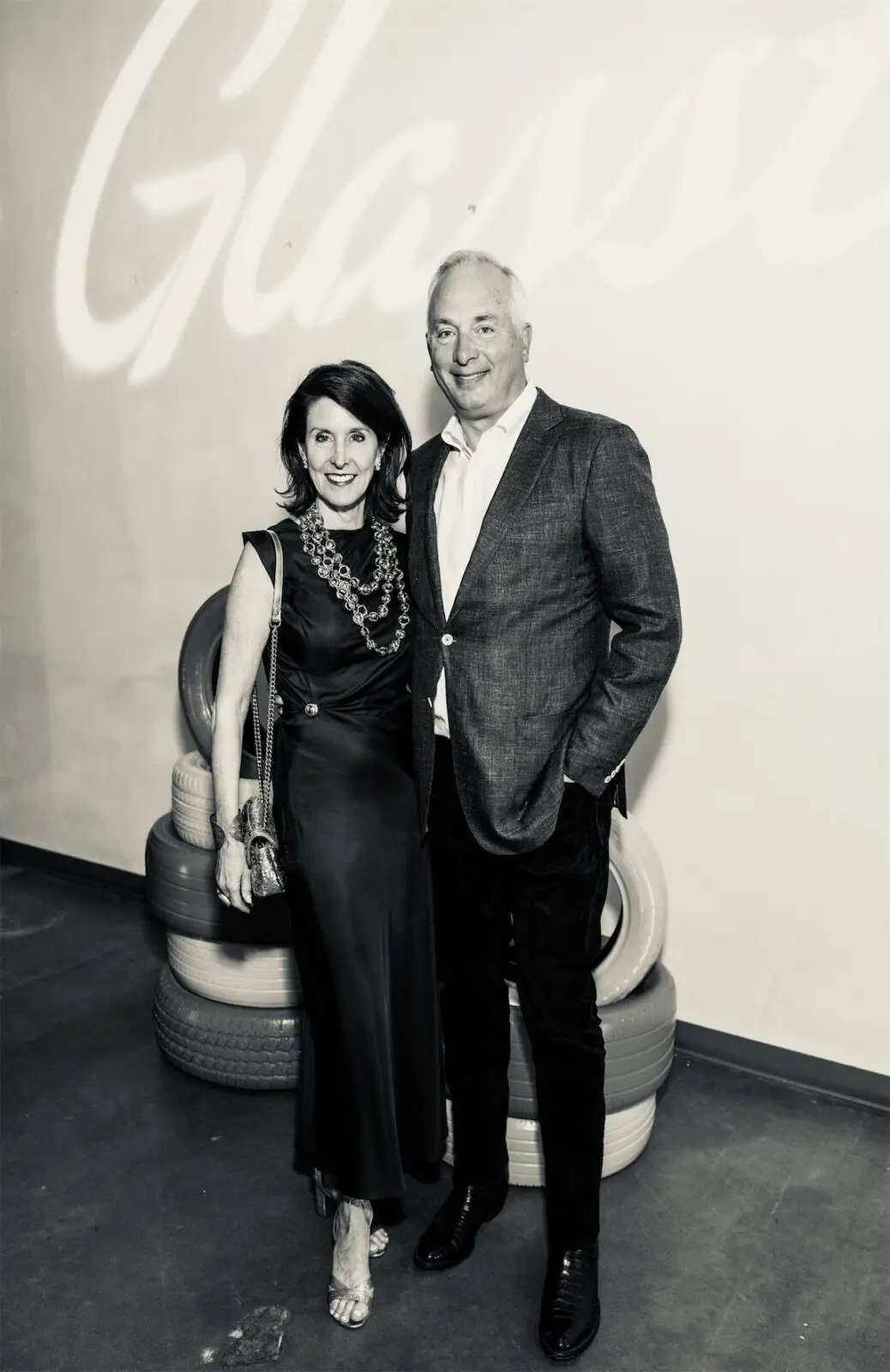 Phoebe & Bobby Tudor at Glasstire 25th Anniversary Party & Auction (Photo by Jenny Antill Clifton)