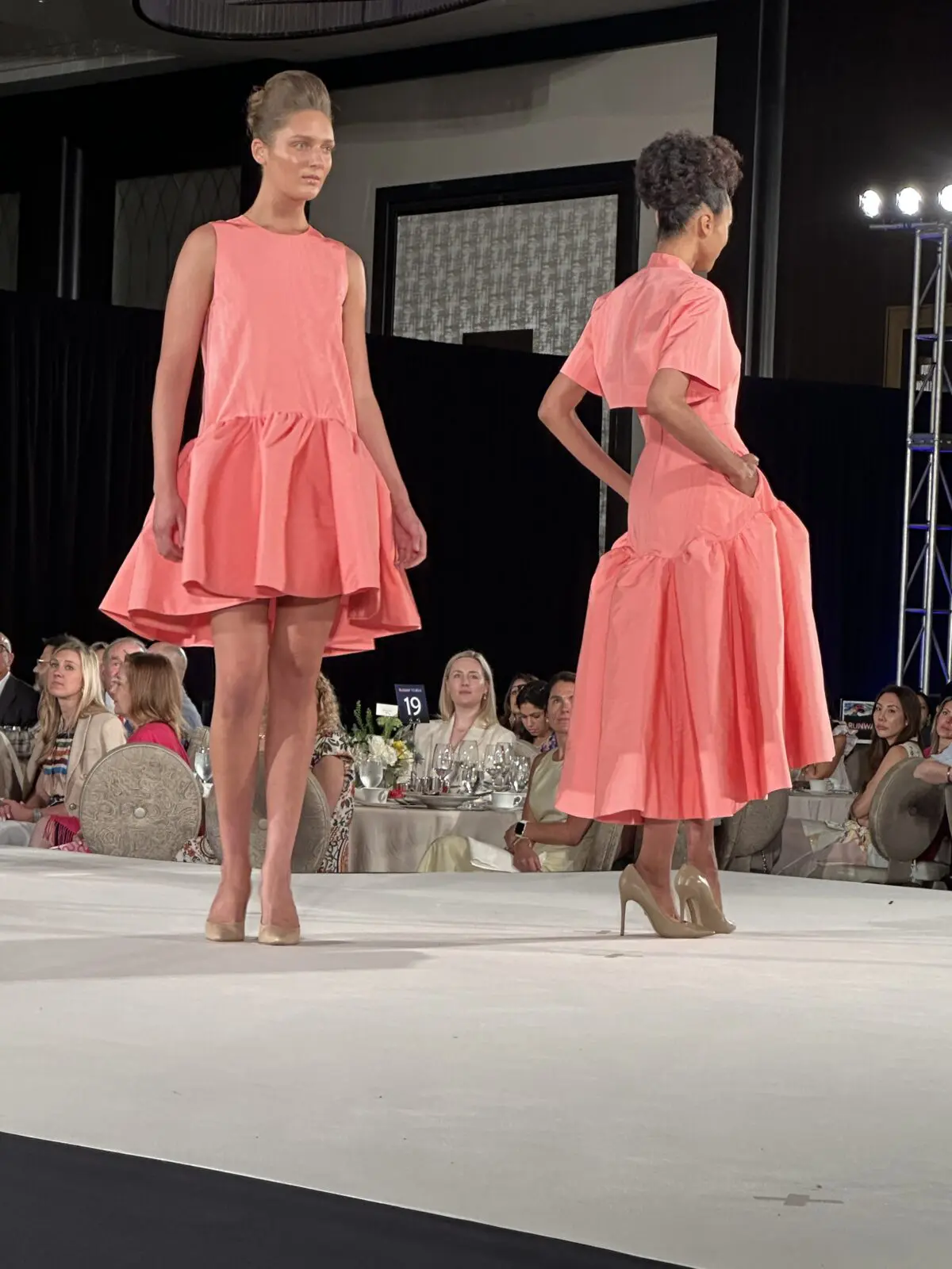 The Bach Mai fashion retrospective lights up the catwalk the Asia Society Texas 'Runway to Asia' luncheon held at the Post Oak Hotel. (Courtesy photo)