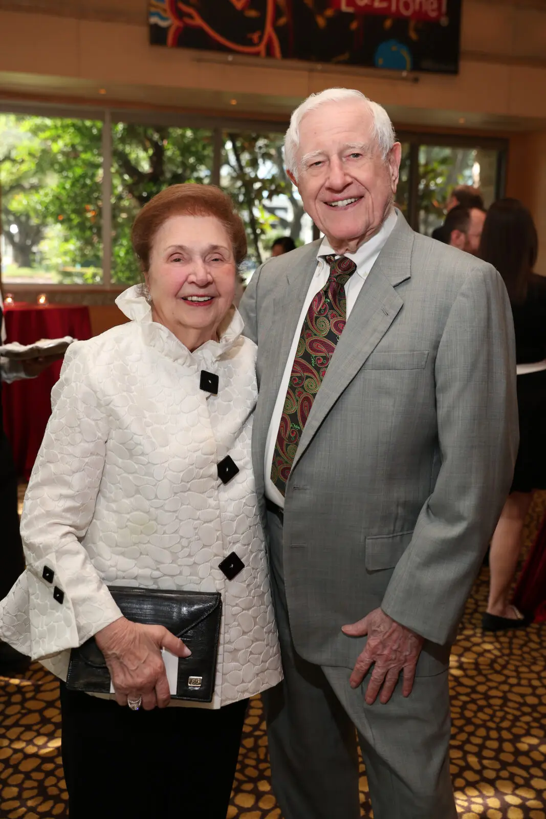 Helen & Jim Shaffer at the reception honoring Hans Graf  (Photo by Priscilla Dickson)