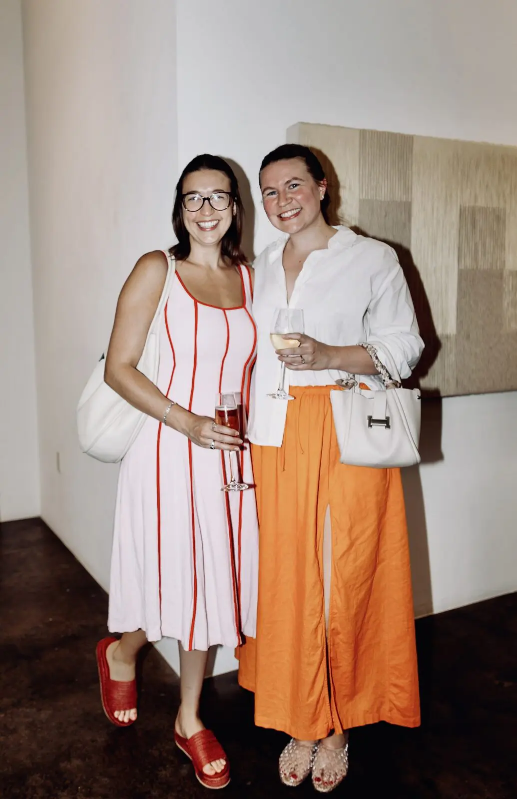 Ilana Brewer, Ainsley Auld at the Winn Morton book signing at Conduit Gallery (Photo by Vanessa Chavez)