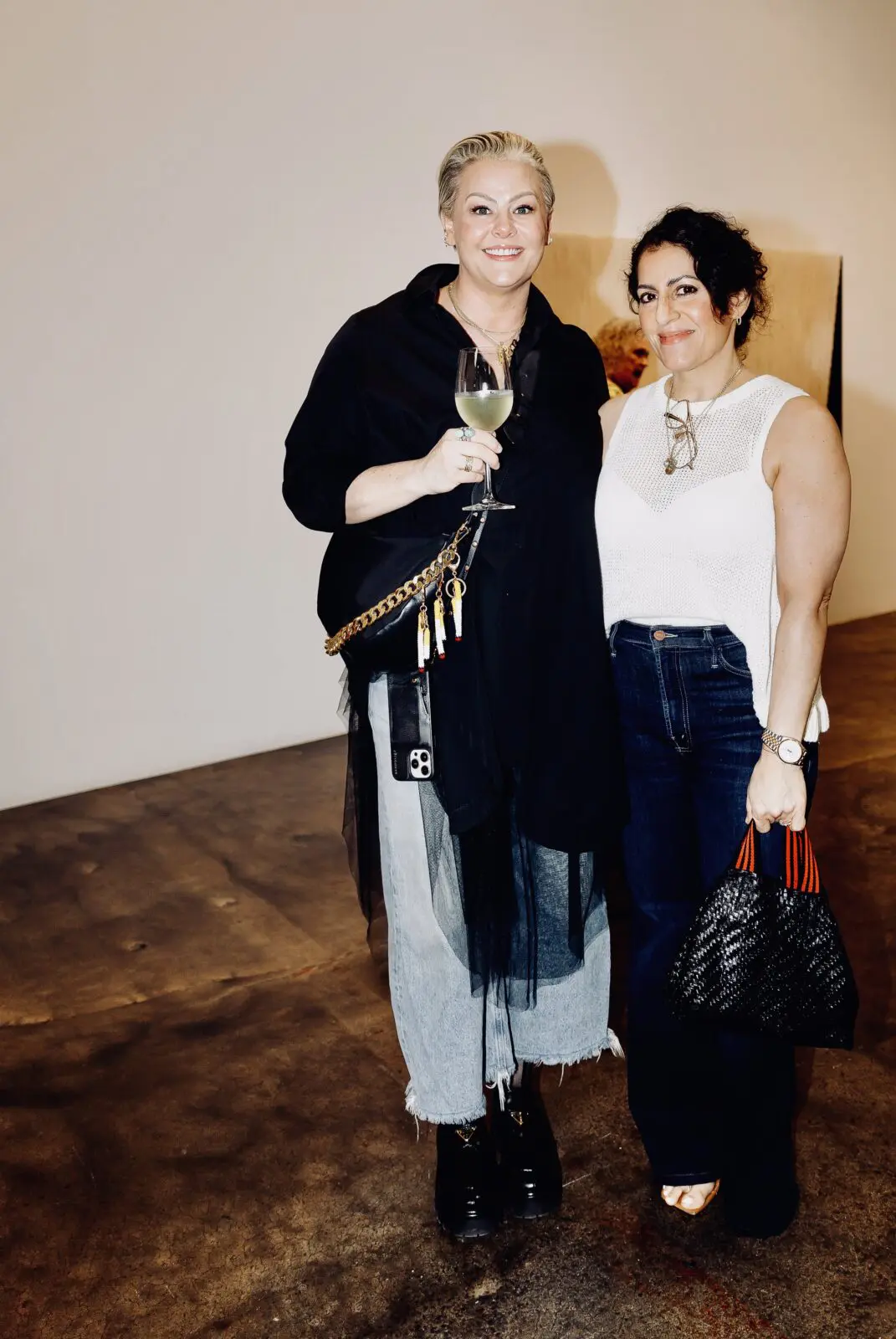 Jessica Love, Carolina Gentry at the Winn Morton book signing at Conduit Gallery (Photo by Vanessa Chavez)