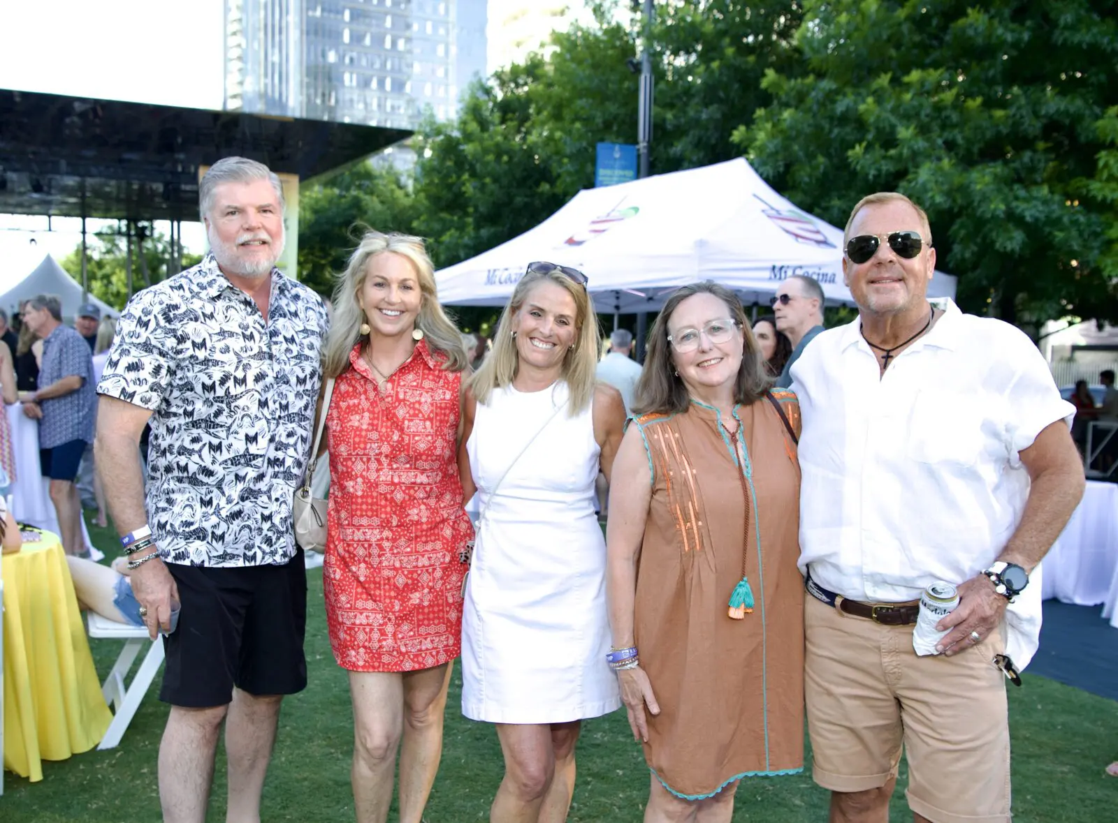 Joe and Bob Shirley, Missy Payne, Leslie Madden, Marinelle Sowden, Kip Sowden (Photo by Kelly Alexander Photography)