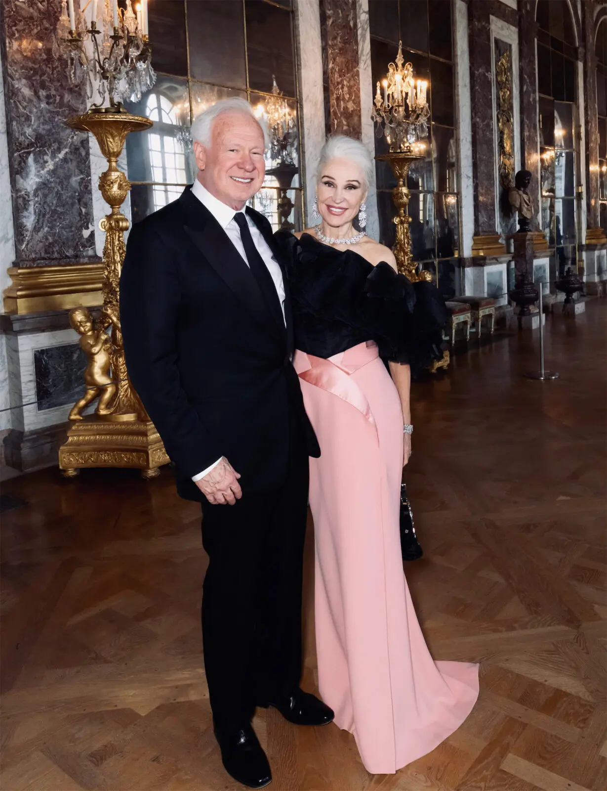 John Thrash & Becca Cason Thrash at the American Friends of Versailles soirée (Photo © François Goizé)