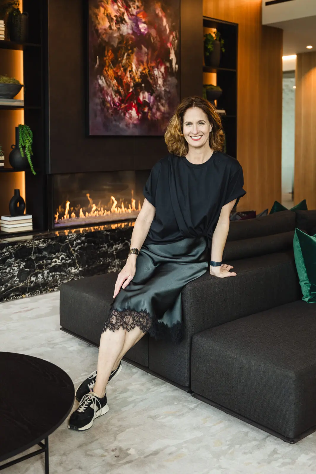 Kelie Mayfield, founder of MaRS Culture, spearheaded the design at 1 Riva Row. (Photo by Johnny Than)
