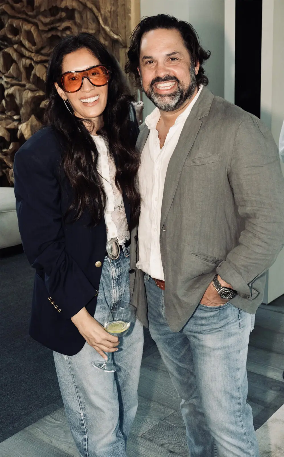 Kristie Ramirez, Greg Katz at Lionel Morrison book signing event (Photo by George Fiala)