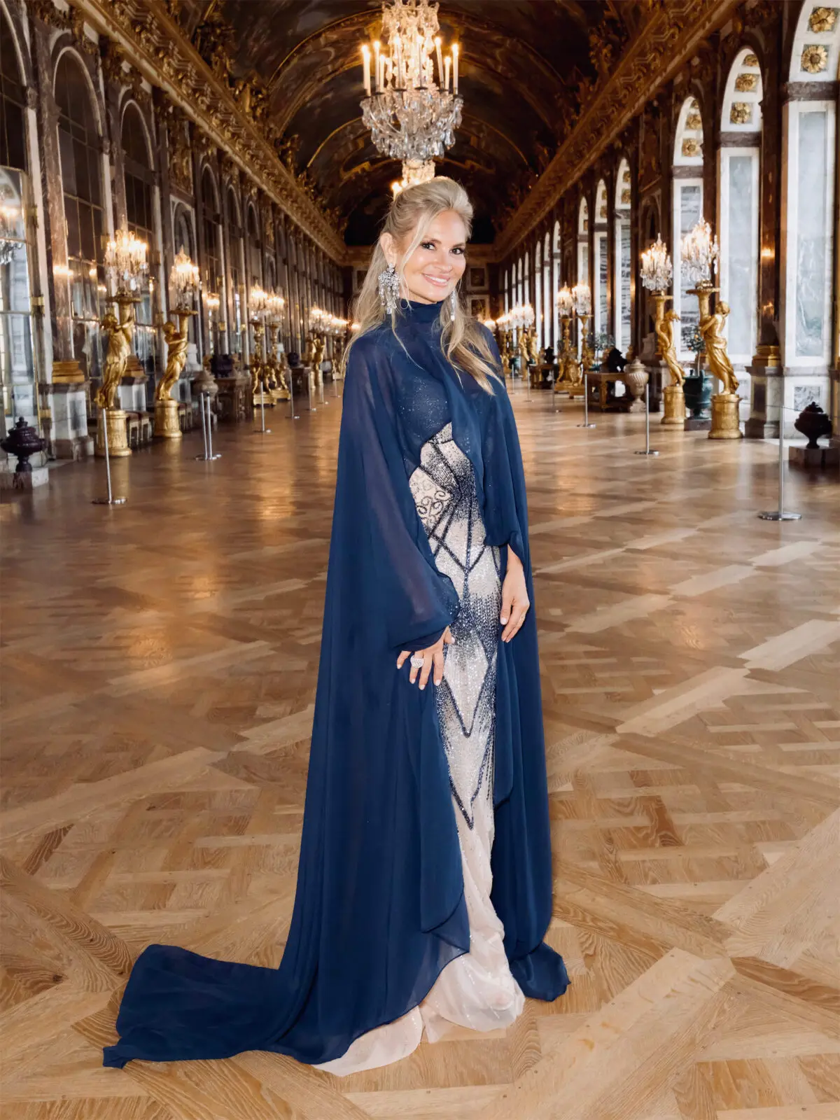 Lily Sciorra at the American Friends of Versailles soirée (Photo © François Goizé)