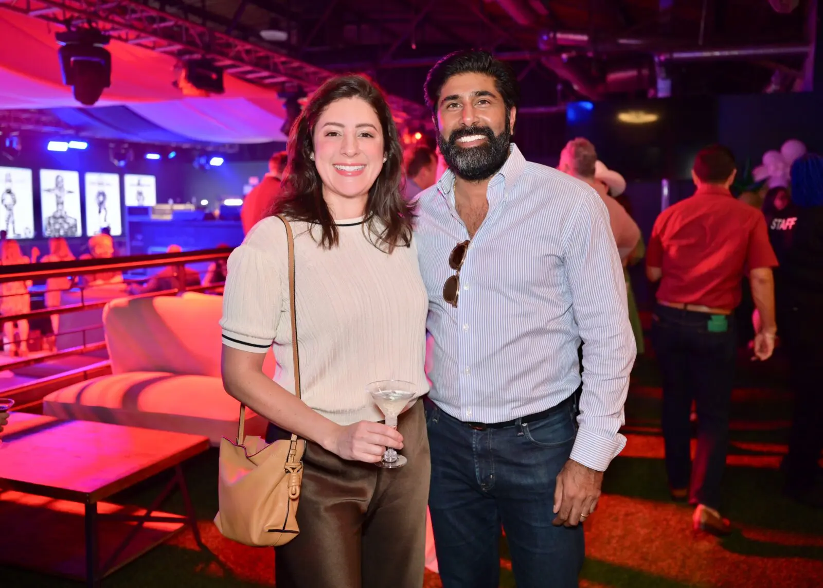 Madyson Chavez, Alim Adatia at The Ranch Presents Pitch Live  (Photo by Alex Montoya)