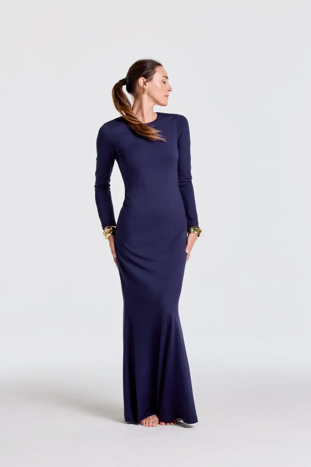 The Alexandra Drama Dress (Photo courtesy of J.McLaughlin)
