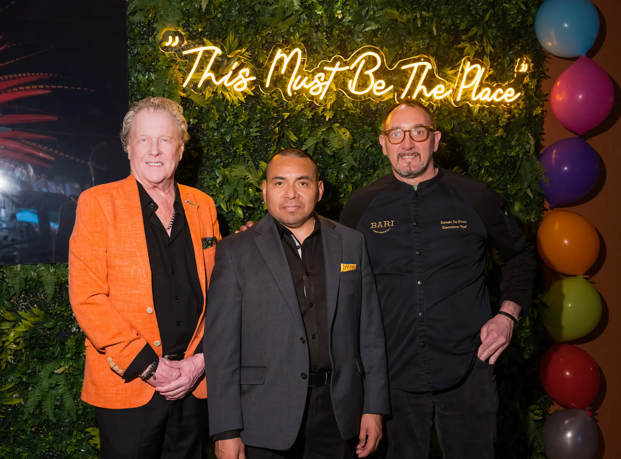 Pedro Teyuca, Tommy Nally and chef Renato De Pirro are the owners of the new Exilio Latin Flair in Houston's River Oaks District. (Photo by Chris Quit Nguyen)