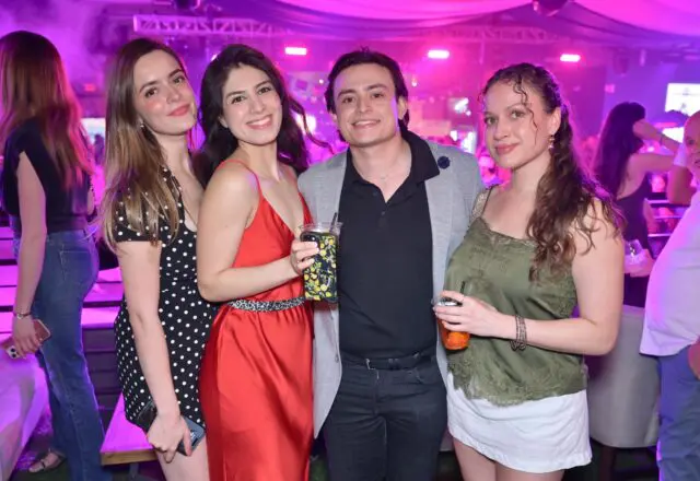 Paola Vela, Maria Moreno, Jacob Monty, Alejandra Sullivan at The Ranch Presents Pitch Live  (Photo by Alex Montoya)