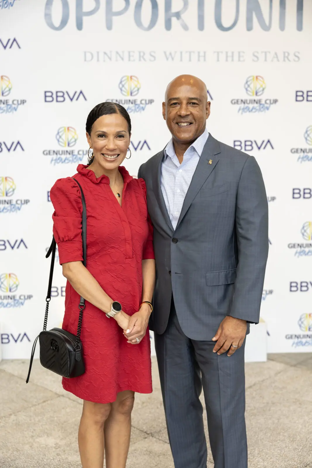 Paula & Reginald DesRoches at the Genuine Cup dinner (Photo by Jenny Antill)