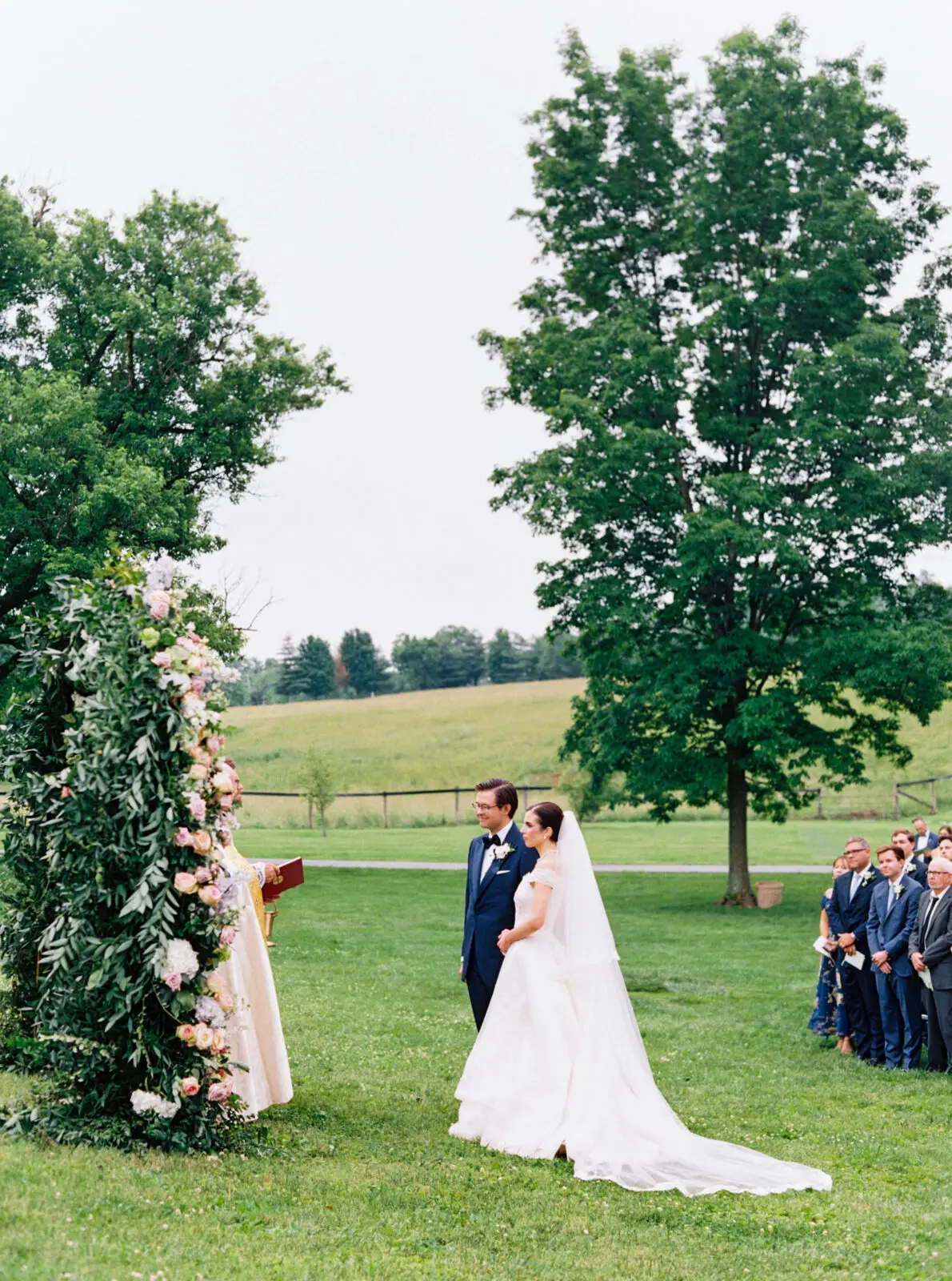 The wedding of Talley Hodges and Will Pike at Millers Run Farm (Photo by The Browns)