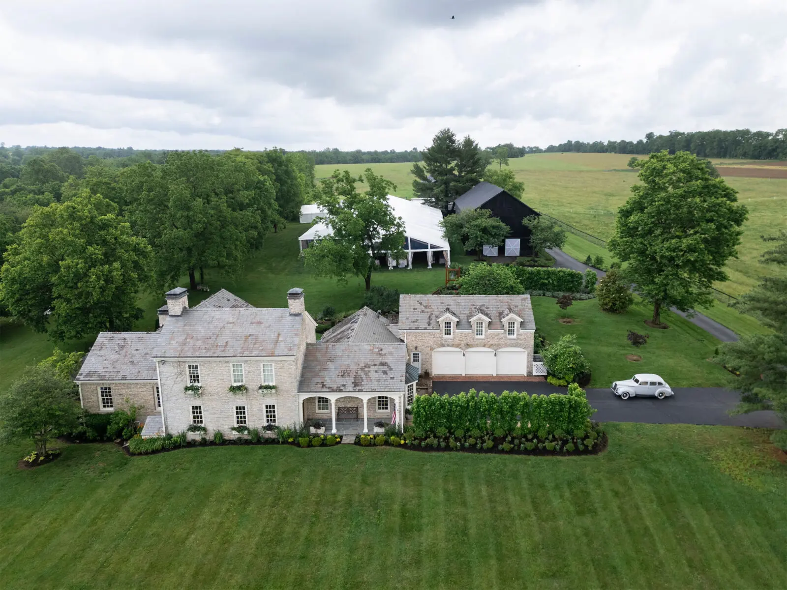 The wedding of Talley Hodges and Will Pike at Millers Run Farm (Photo by The Browns)