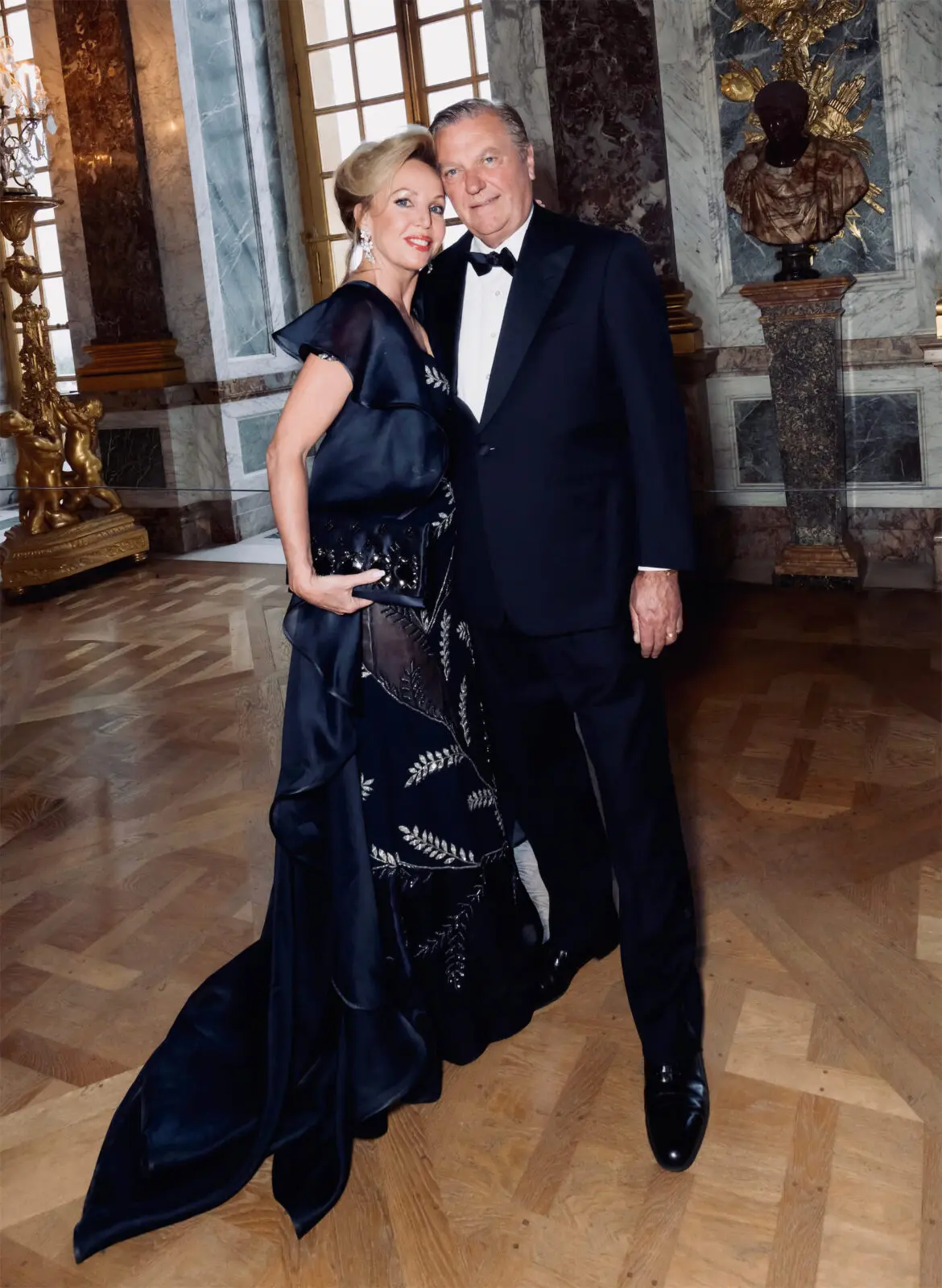 Princesse Camilla de Bourbon & Prince Charles de Bourbon des Deux-Siciles at the American Friends of Versailles soirée (Photo © François Goizé)