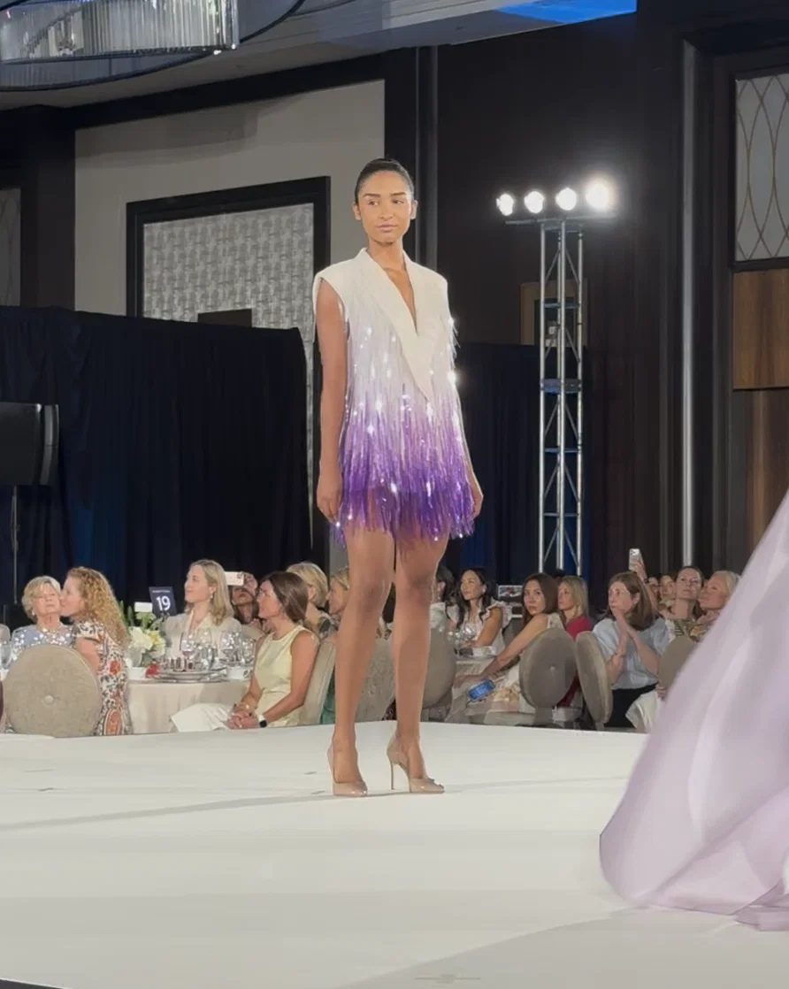 Bach Mai shimmering fringe dress (Courtesy photo)