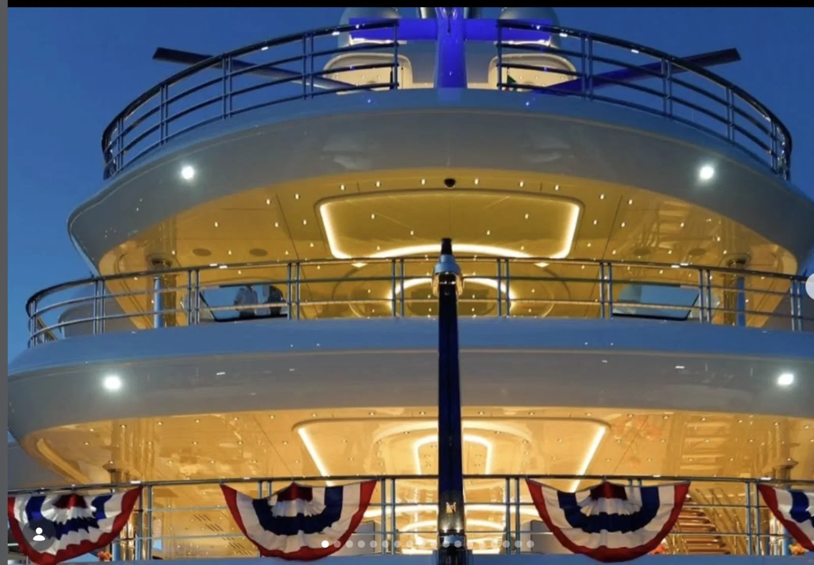 Ambassador Tilman Fertitta's Boardwalk is on tour of the Italian coast as part of the United States' Freedom 250 celebrations (Instagram Photo)