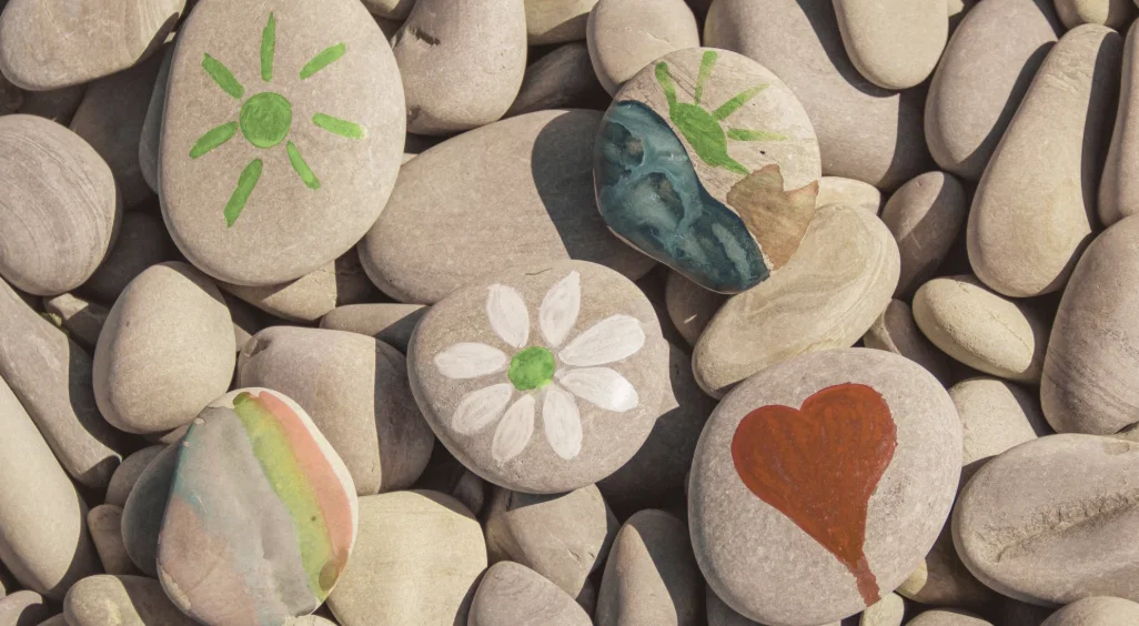 Sip and Create Rock Painting for Summer Gardens