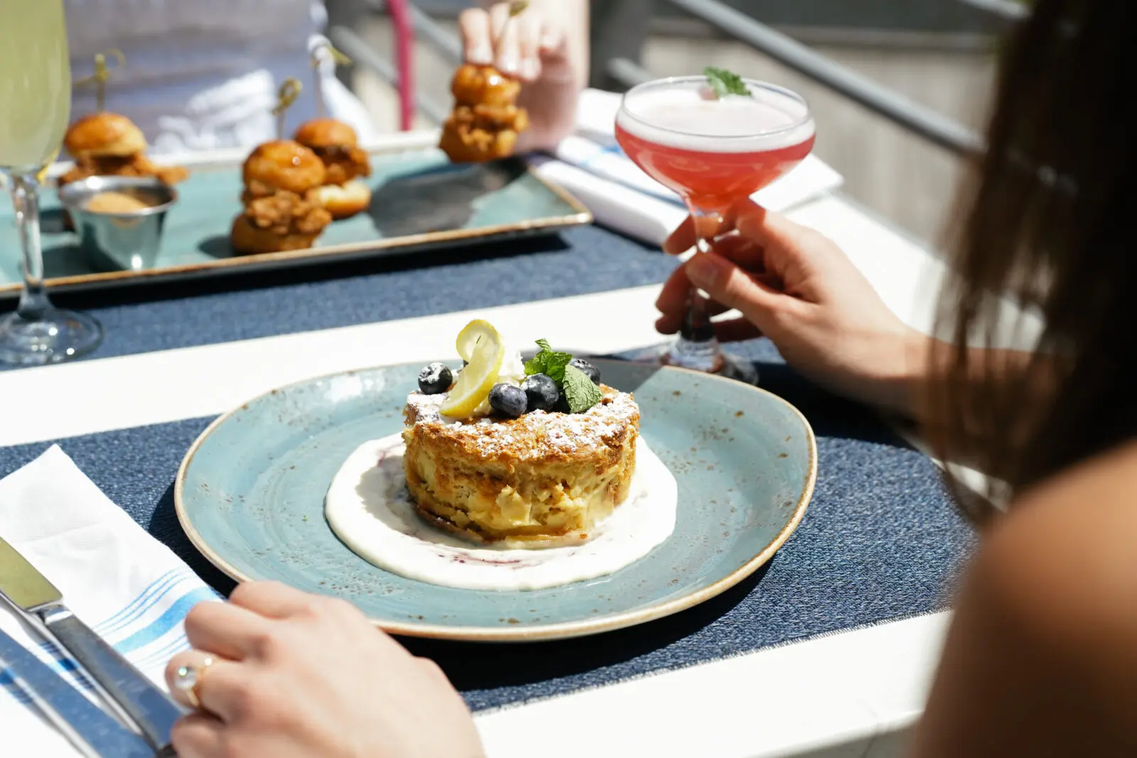 Holiday brunch at State Fare kicks off on Friday, July 3. (Photo by Culinary Khancepts)