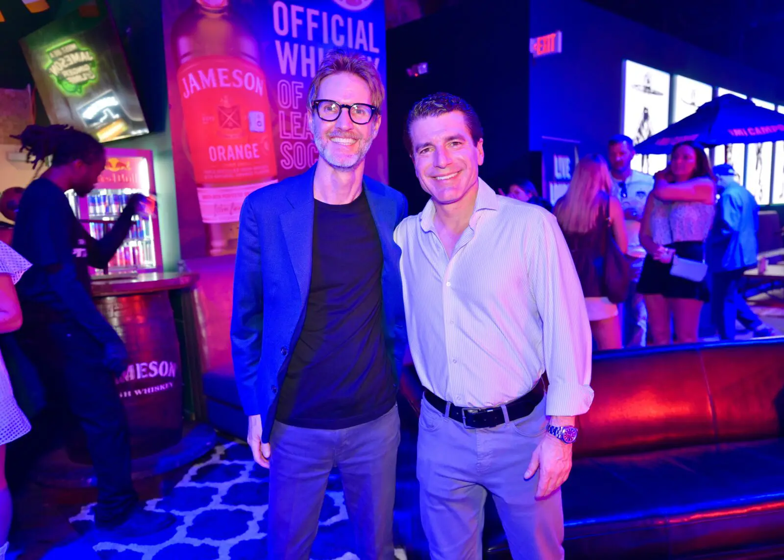 Todd Holloman, Michael Heckman at The Ranch Presents Pitch Live  (Photo by Alex Montoya)