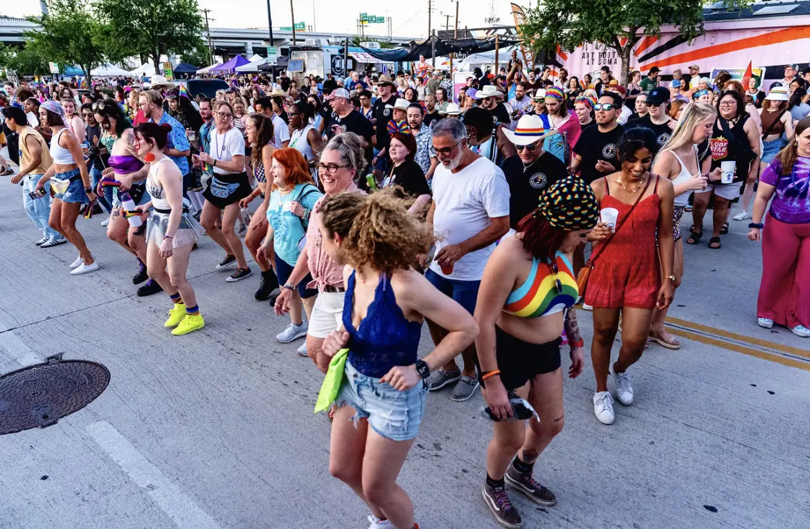 Trinity Pride Fest returns to the Near Southside on Saturday, June 27, featuring food trucks, live music, a vendor market, and more. (Courtesy)