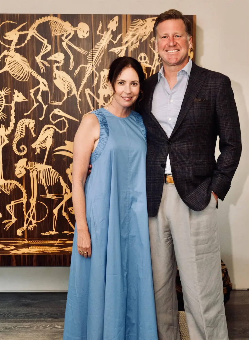 Virginia & Allen Davis at Lionel Morrison book signing event (Photo by George Fiala)