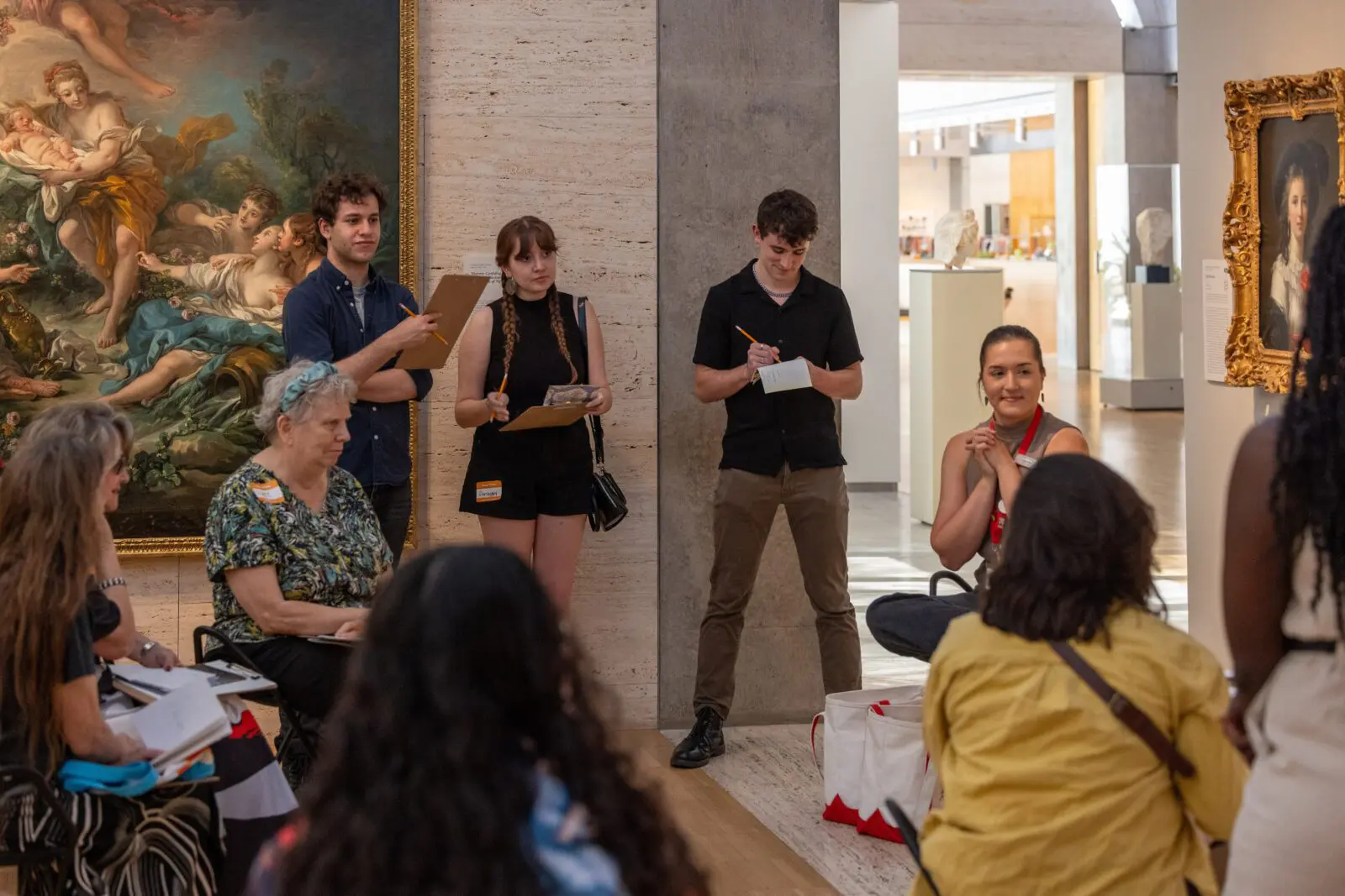 The Kimbell Art Museum’s summer calendar includes family festivals, hands-on art activities, story-based programs for younger children, teen workshops led by professional artists, and special events tied to the museum’s exhibition. (Photograph by Robert LaPrelle/Kimbell Art Museum)