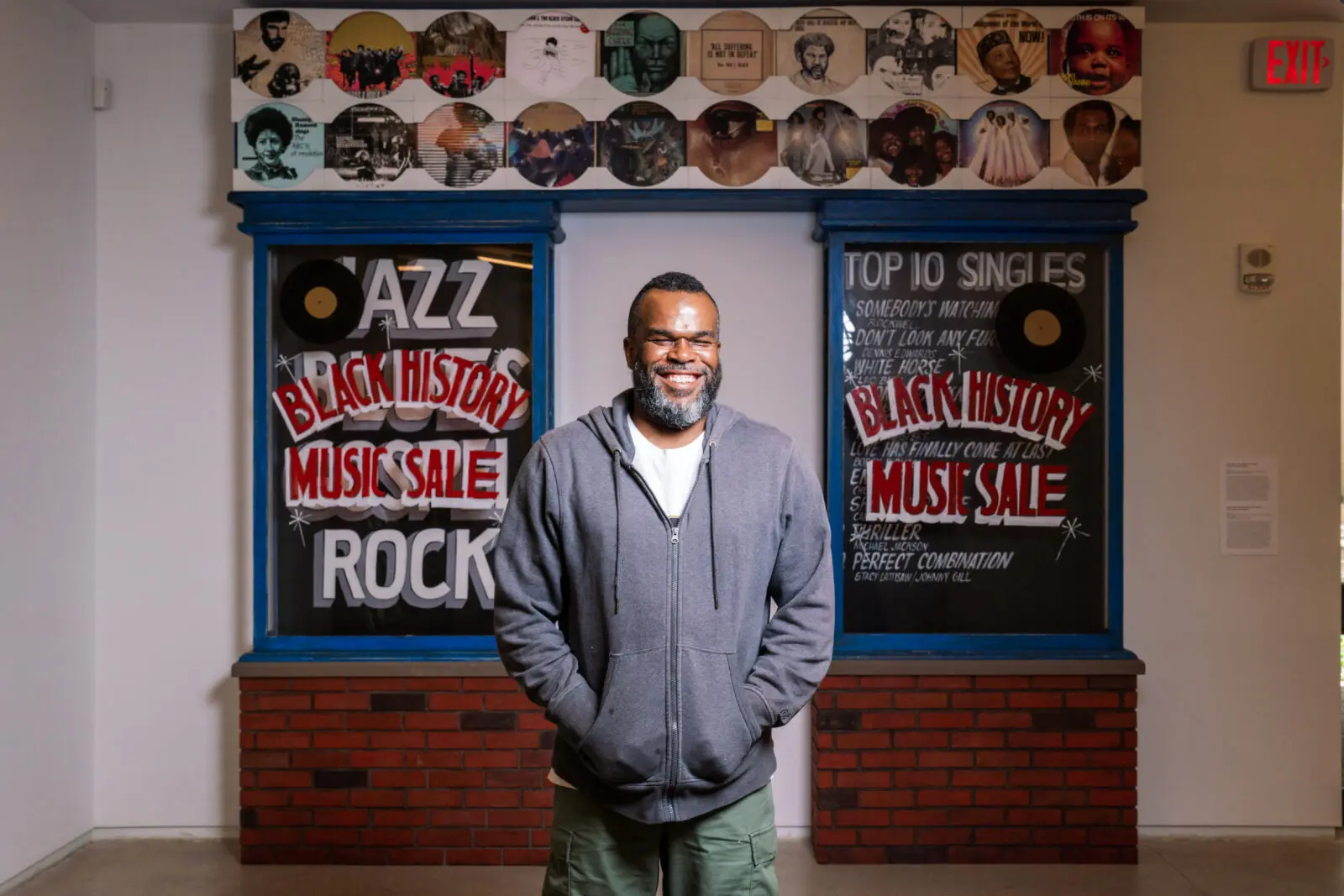 Art League Houston 2026 Artist of the Year Honoree Jamal Cyrus (Photo by Jay Clark Films)