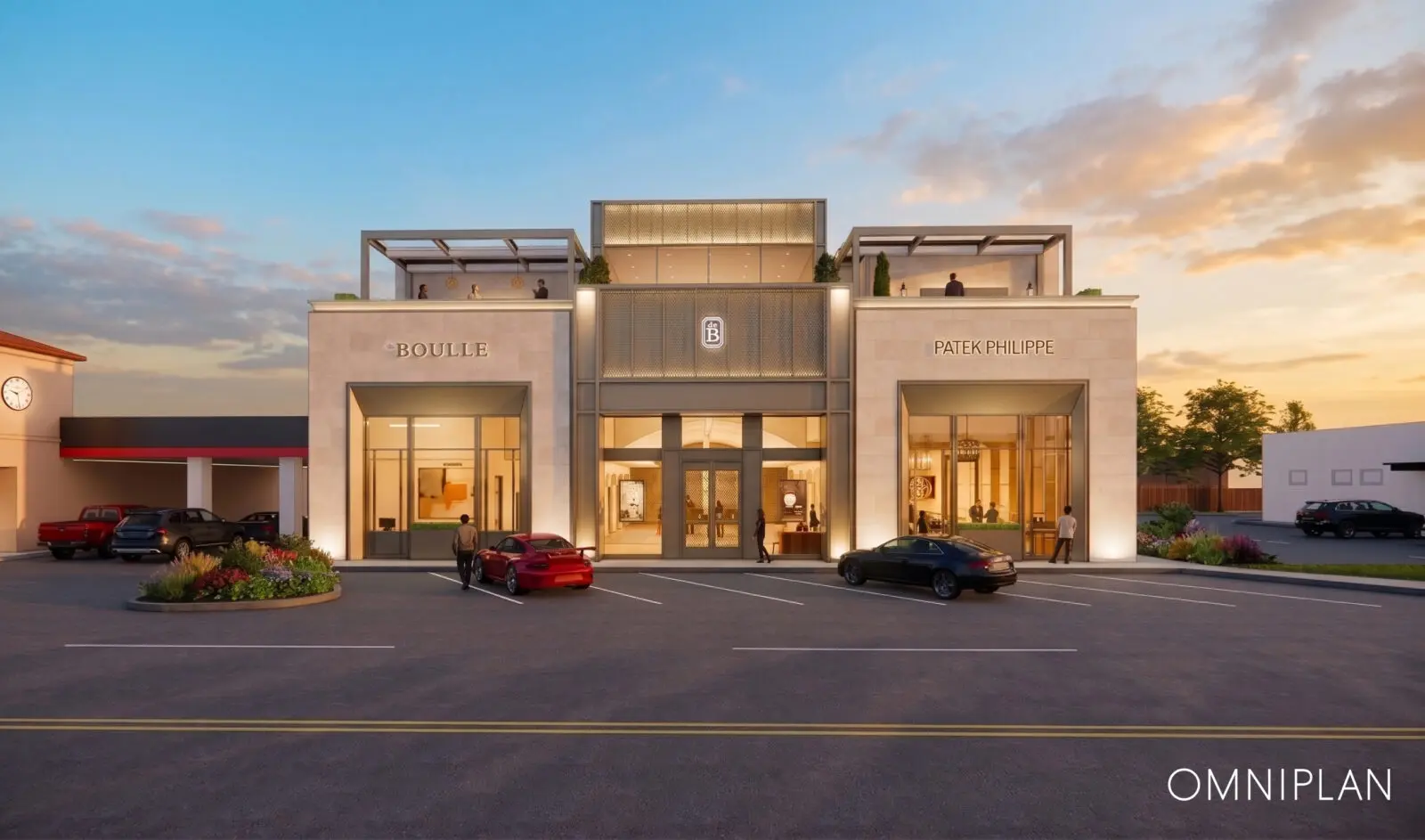 Rendering of the renovated deBoulle Diamond & Jewelry flagship